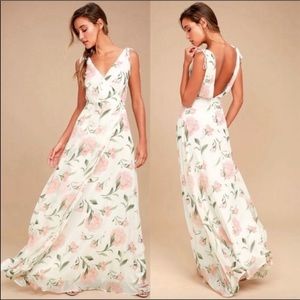Lulu’s Romantic Possibilities maxi dress
